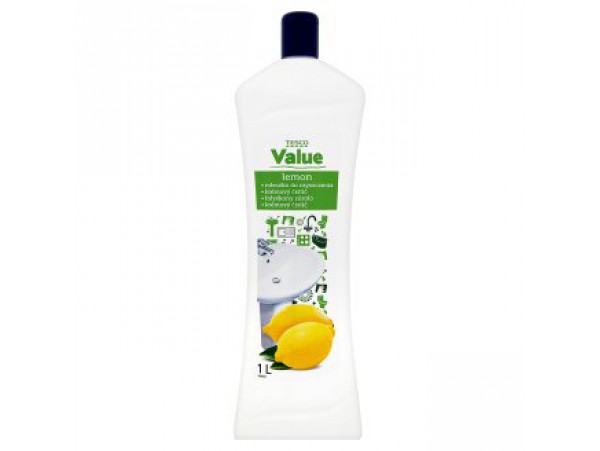 Tesco Моющее средство с лимонным ароматом Value 1 л